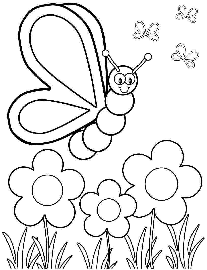 Free Spring Coloring Pages, Download Free Clip Art, Free Clip Art On - Spring Coloring Sheets Free Printable