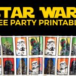 Free Star Wars Party Printables: A No Stress Way To A Galactic Party   Star Wars Invitations Free Printable