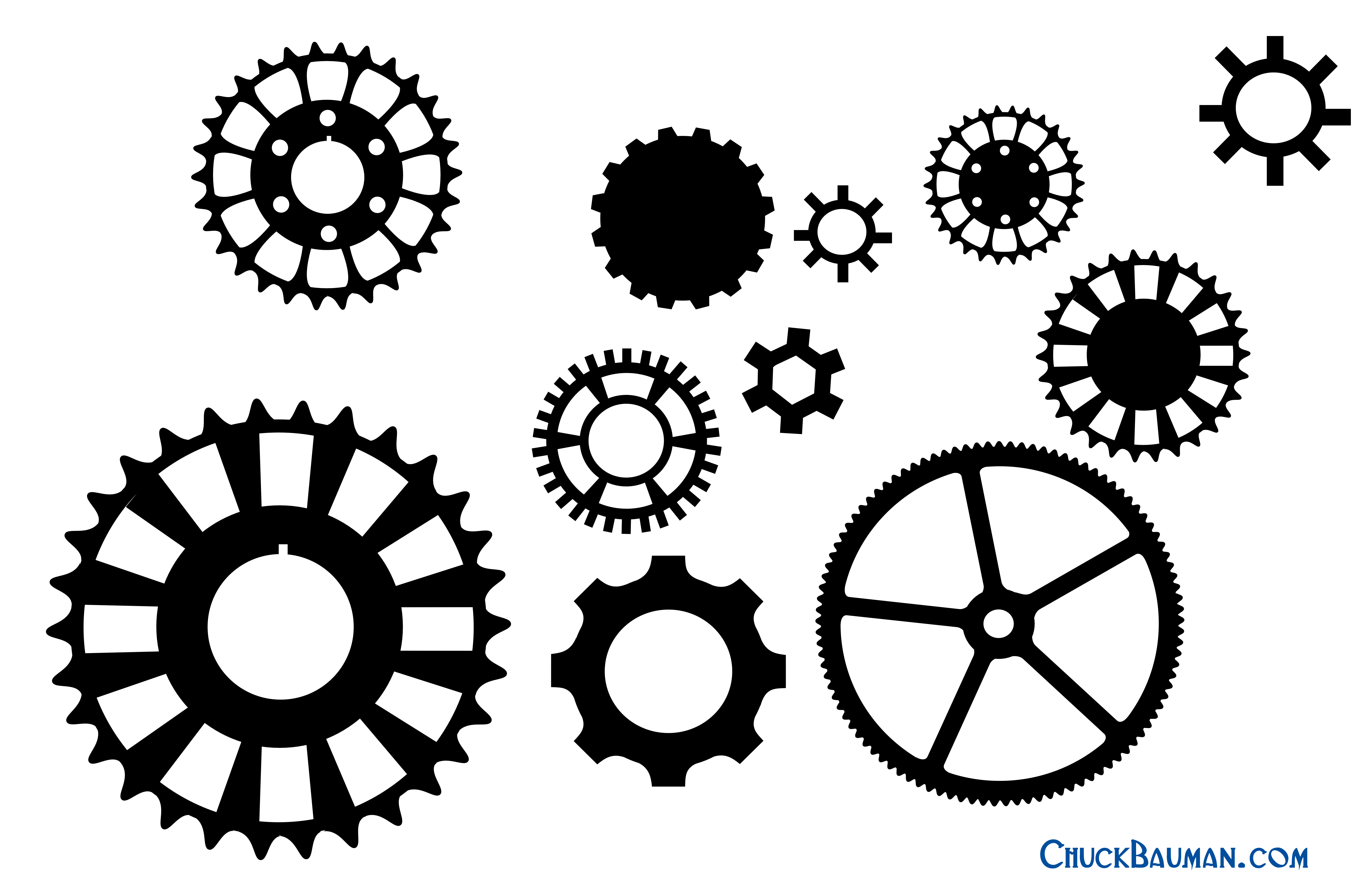 Free Printable Gears Free Printable