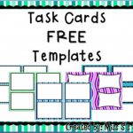 Free Task Card Templatesmiss S's Sixers | Teachers Pay Teachers   Free Printable Blank Task Cards