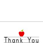 Free Teacher Appreciation Printable | Jacob's Proyects | Teacher   Free Printable Thank You Cards For Teachers