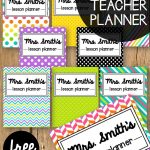 Free Teacher Planner   Playdough To Plato   Free Printable Teacher Planner