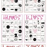 Free Valentines Bingo Cards   Free Bingo Patterns Printable