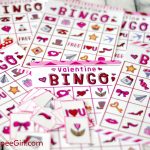 Free Valentines Day Printable Bingo Game   Free Printable Valentines Bingo