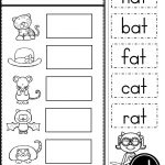 Free Word Family At Practice Printables And Activities | Daycare   Cvc Words Worksheets Free Printable