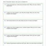 Free Worksheets For Ratio Word Problems   Free Printable Math Word Problems