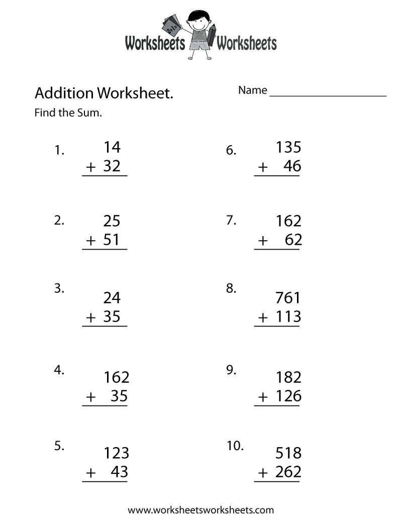 Free Worksheets Library Download And Print On Printable Math Grade 3 - Free Printable Math Worksheets