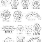 Free+Hand+Quilting+Patterns |  For Quilter » Blog Archive   Free Printable Pantograph Patterns