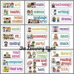 Free+Printable+Daily+Schedule+Cards+Classroom | Visual Schedule   Free Printable Picture Schedule Cards