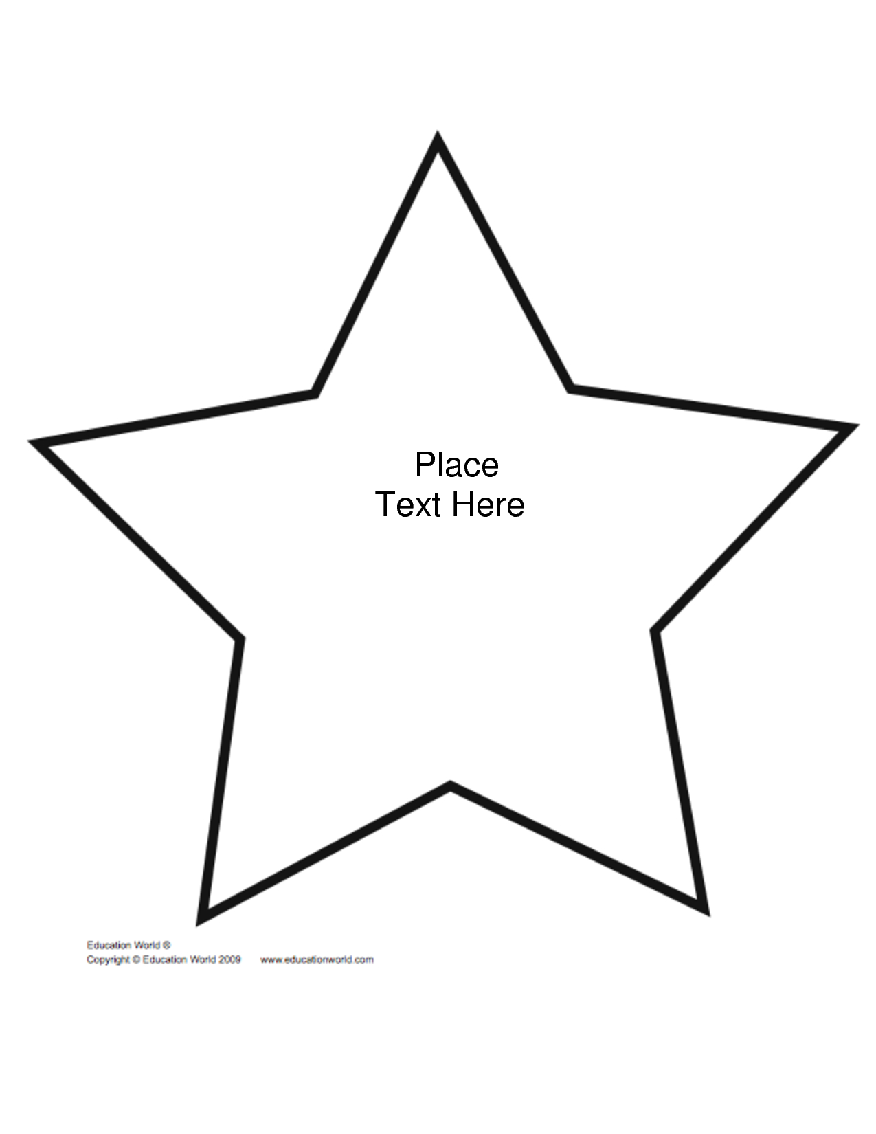 Free+Printable+Star+Shape+Templates | Biblical Preschool Lessons - Free Printable Shapes Templates