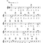 Frosty The Snow Man   Print Sheet Music Now   Free Printable Frosty The Snowman Sheet Music