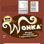 Full Size Candy Bar Wrapper Template Fresh Fein Wonka Bar Wrapper   Wonka Bar Wrapper Printable Free