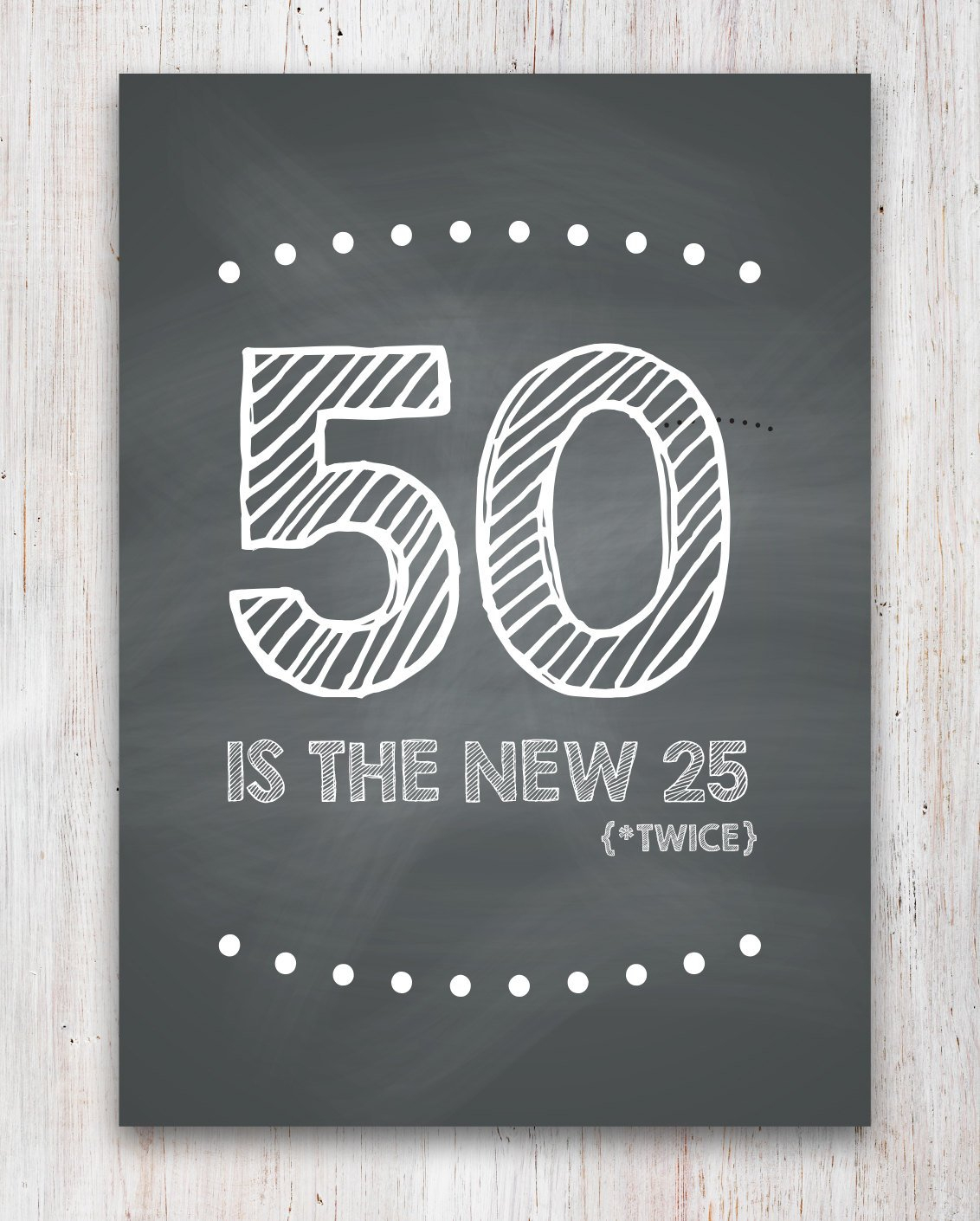 Funny 50Th Birthday Card Printable | Etsy - Free Printable 50Th Birthday Cards Funny