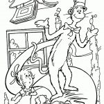 Funny Сat In The Hat Coloring Pages For Kids, Printable Free   Dr   Free Printable Dr Seuss Coloring Pages