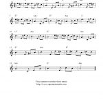 Fur Elise, Free Soprano Recorder Sheet Music Notes   Free Printable Recorder Sheet Music For Beginners
