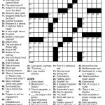 General Knowledge Easy Crossword Puzzles | Penaime   Free Printable General Knowledge Crossword Puzzles