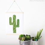 Geometric Cactus Printable   Lil' Luna   Free Printable Cactus