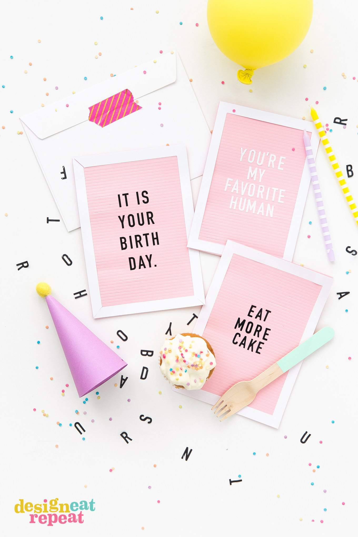 Get Inspiration From 25 Of The Best Diy Birthday Cards - Free Printable Birthday Cards For Your Best Friend