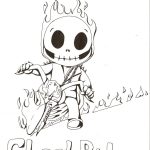 Ghost Rider Coloring Pages   Monesmapyrene   Free Printable Ghost Rider Coloring Pages