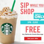 Giant: Free Starbucks Grande Beverage {Today Only}   Ftm   Free Starbucks Coupon Printable