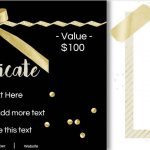 Gift Certificate Template With Logo   Free Printable Photography Gift Certificate Template
