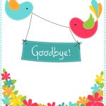 Goodbye From Your Colleagues   Free Good Luck Card | Greetings Island   Free Printable Farewell Card For Coworker