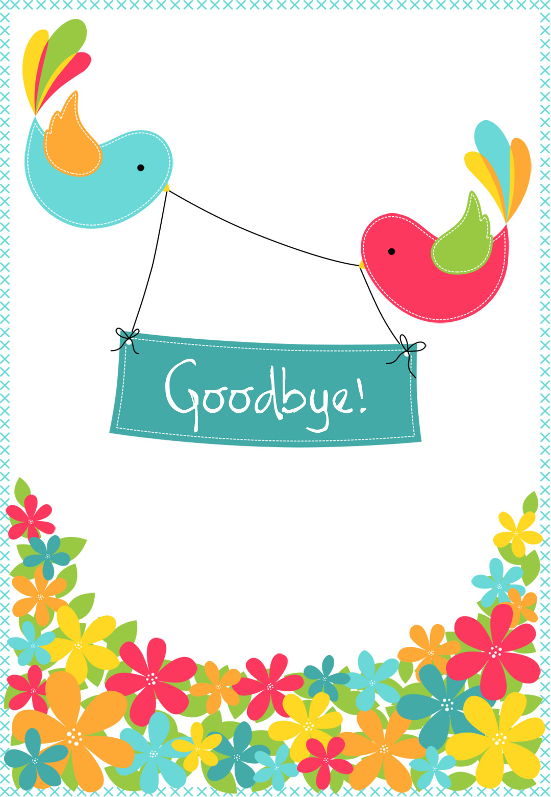 Goodbye From Your Colleagues - Free Good Luck Card | Greetings Island - Free Printable Farewell Card For Coworker