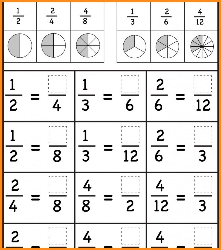 Grade 3Rd Fractions Worksheets Image Free Printable Comparing - Free Printable First Grade Fraction Worksheets