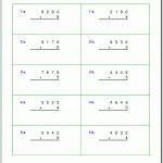 Grade 4 Multiplication Worksheets   Free Printable Abacus Worksheets