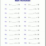 Grade 4 Multiplication Worksheets   Free Printable Multiplication Worksheets For 4Th Grade