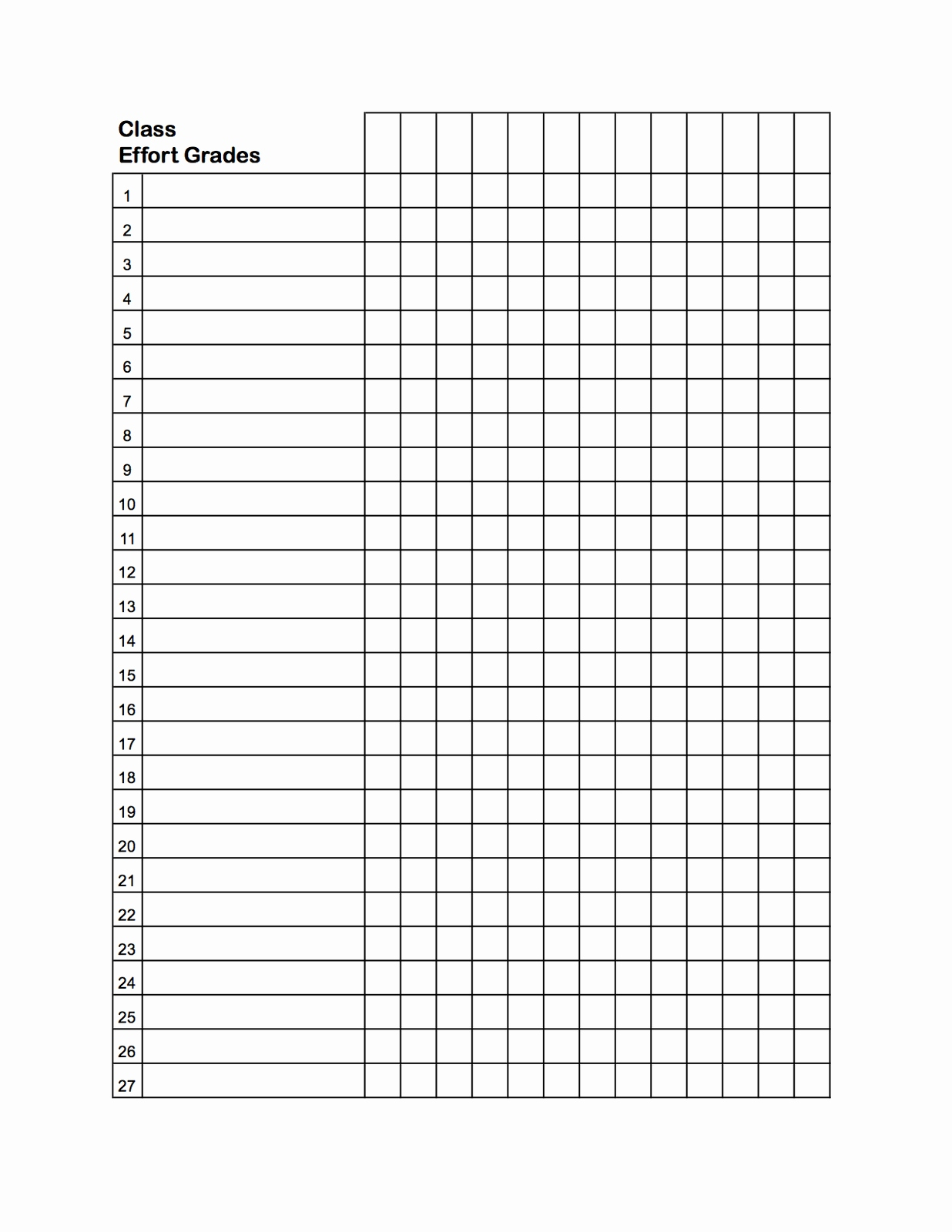 Grade Book Template Pdf Luxury Free Grade Sheet Templates For - Free Printable Gradebook Sheets For Teachers