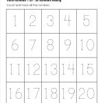 Grade Level Worksheets | Kindergarten Math | Pinterest   Free Printable Tracing Numbers 1 20 Worksheets