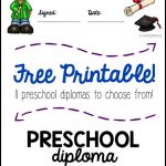 Graduation Diploma Free Printable Preschool Homeschool   17.13   Preschool Graduation Diploma Free Printable