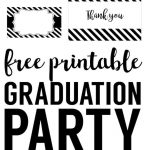 Graduation Party Free Printables | Graduation   Party, Decor And   Free Printable Graduation Address Labels