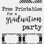 Graduation Party Free Printables – Paper Trail Design – Free   Free Printable Water Bottle Labels Graduation