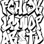 Graffiti Letters Az Alphabet Draw Step 3D Styles Free Letter   Free Printable Graffiti Letters Az