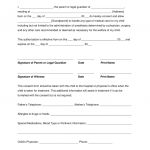 Grandparents' Medical Consent Form – Minor (Child) | Eforms – Free   Free Printable Medical Forms Kit