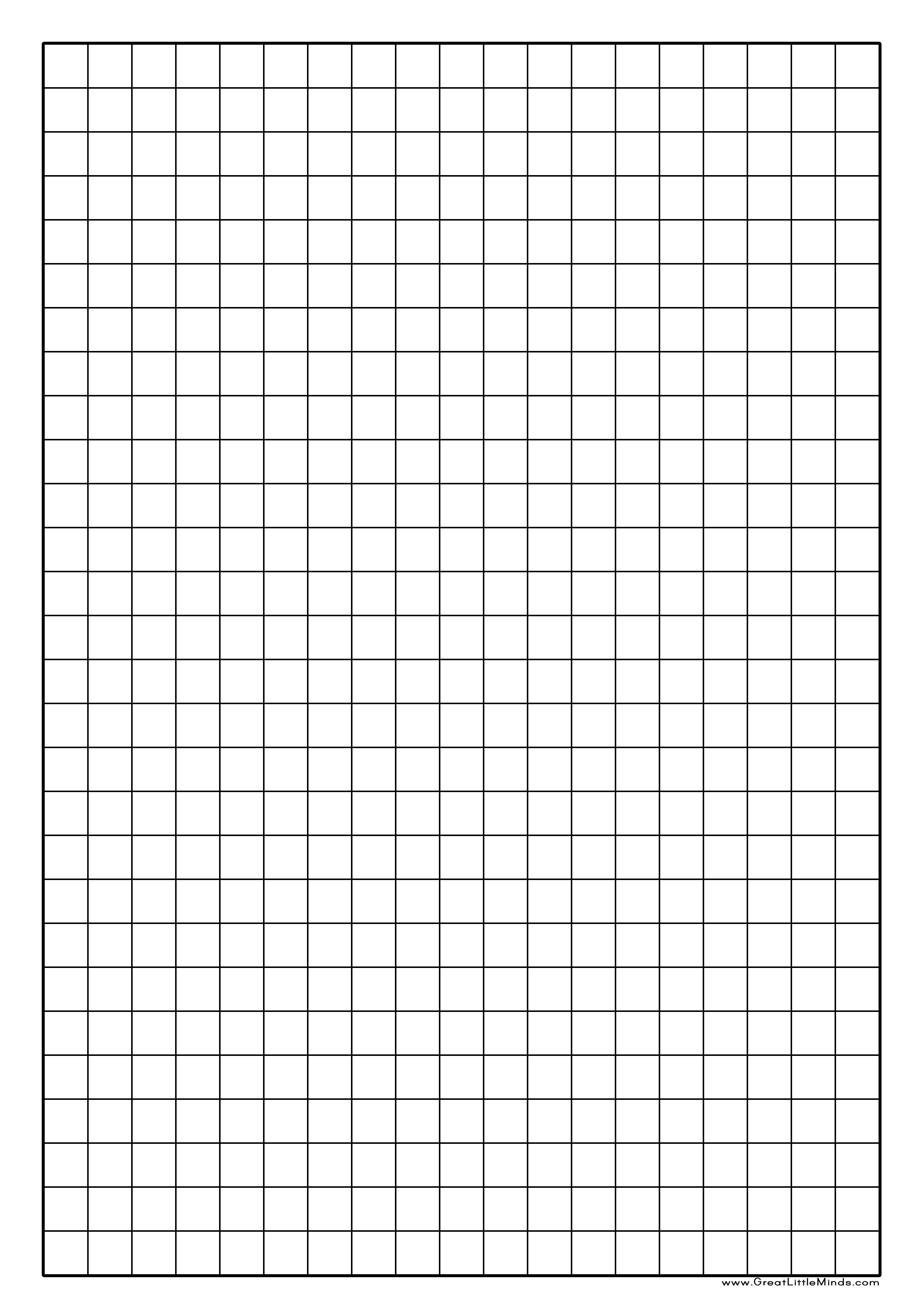 Graph Paper Printable | Click On The Image For A Pdf Version Which - Free Printable Graph Paper For Elementary Students