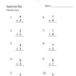 Great Website In General For Every Kind Of Printable You Could Want   Free Printable Simple Math Worksheets