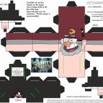 Grunkle Stan Paper Toy | Free Printable Papercraft Templates   Printable Paper Crafts Free