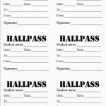 Hall Pass Template 52 Fresh Parking Pass Template – Aspirityholdings   Free Printable Hall Pass Template