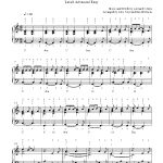 Hallelujahjeff Buckley Piano Sheet Music | Advanced Level   Hallelujah Piano Sheet Music Free Printable
