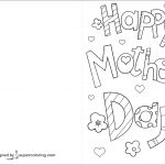 Happy Mothers Day Coloring Cards Printable   9.17.hus Noorderpad.de •   Free Printable Mothers Day Cards To Color