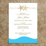 Have A Memorable Day With These Bridal Shower Ideas! | Bridal Shower   Free Printable Beach Theme Bridal Shower Invitations