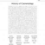 History Of Cosmetology Word Search   Wordmint   Free Printable Black History Month Word Search