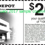 Home Depot Printable Coupons January 2018   Jostens Coupon Code For   Free Printable Home Depot Coupons