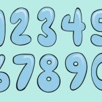 How To Draw Bubble Numbers | Stuff | Bubble Numbers, Bubble Drawing   Free Printable Bubble Numbers