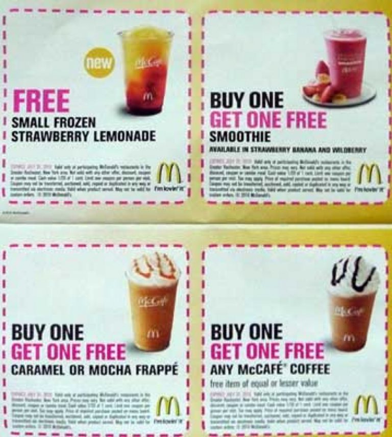 How To Get Free Mcdonalds Coupons In The Mail Ebay Deals Ph In Free