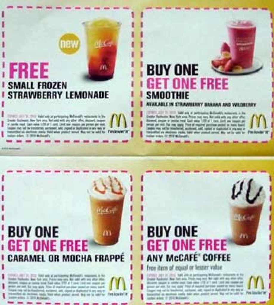 How To Get Free Mcdonalds Coupons In The Mail : Ebay Deals Ph In - Free Mcdonalds Smoothie Printable Coupon