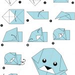 How To Make An Origami Dog Stepstep Instructions | Free   Free Easy Origami Instructions Printable